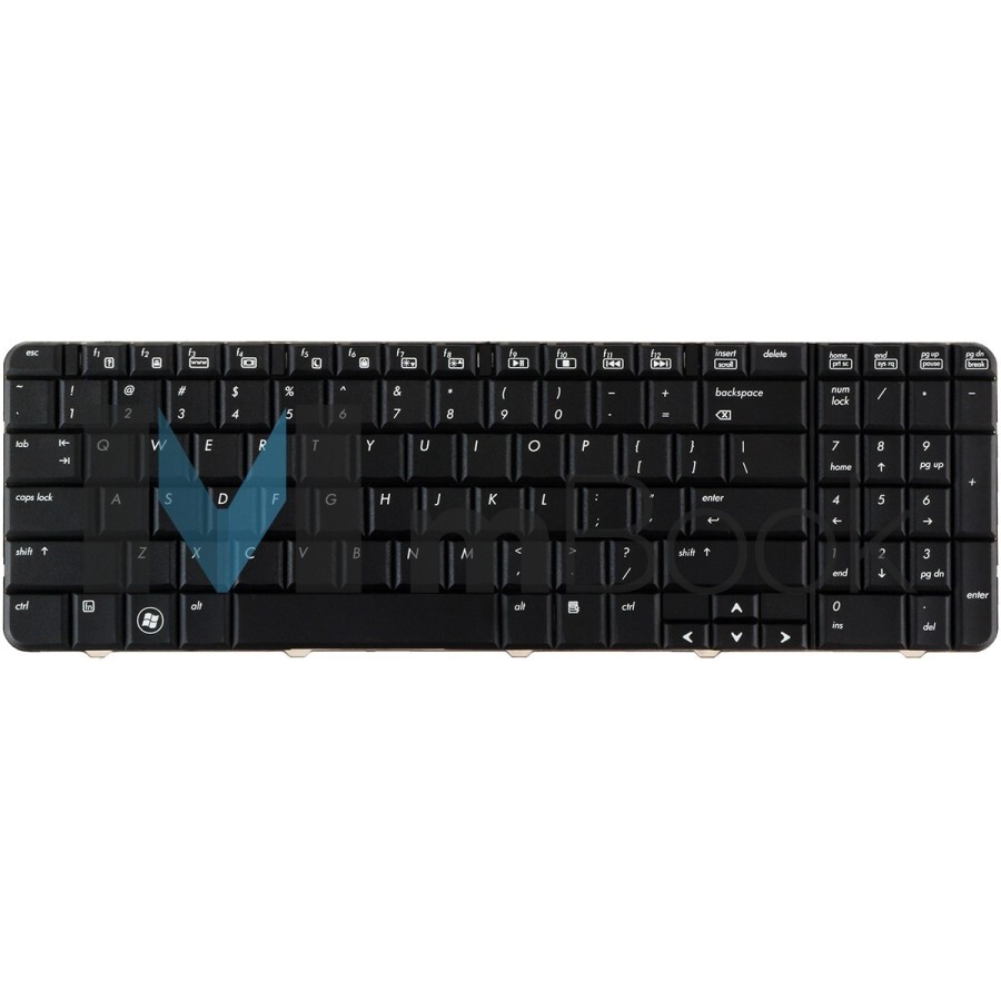 Teclado para HP Compaq 496771-001 90.4ah07.s01 Nsk-haa01, 