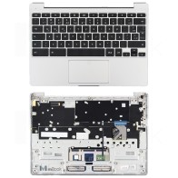 Teclado Palmrest Topcover para Samsung Chromebook Xe500c12, Teclado Palmrest Topcover para Samsung Chromebook Xe500c12,