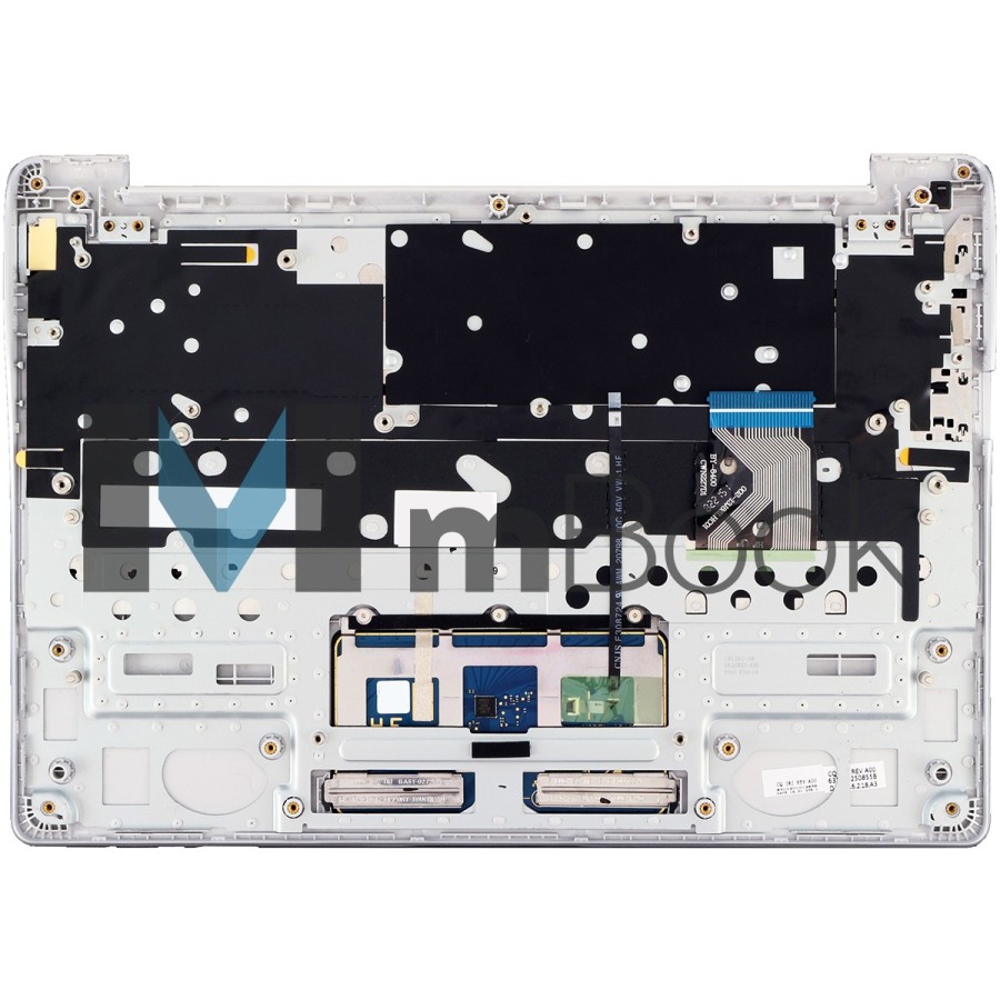 Teclado Palmrest Topcover para Samsung Chromebook Xe500c12, 