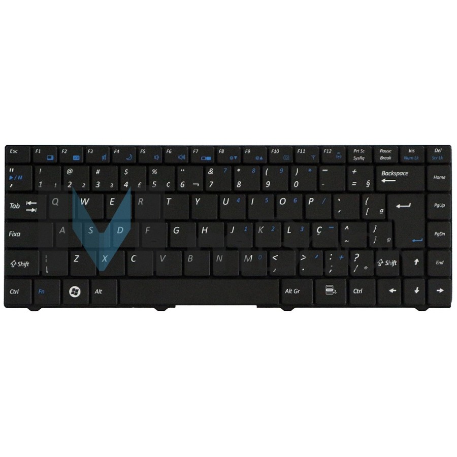 Teclado Intelbras I330 6-80-w84to-330 Sim+ 6630 Ç Preto