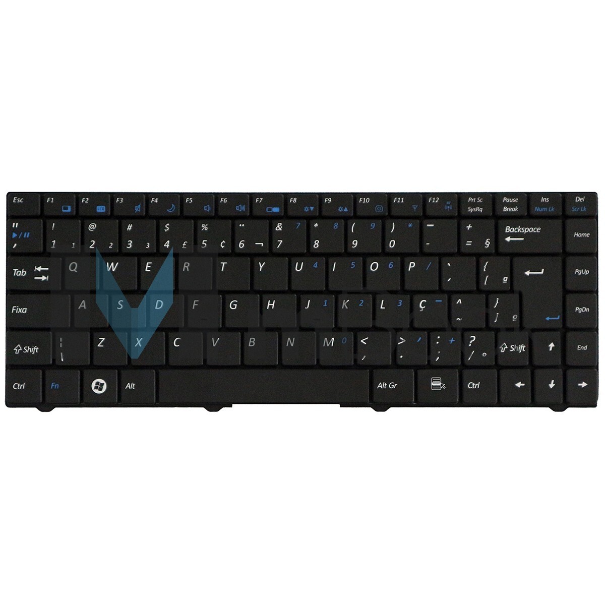 Teclado Positivo Sim+ 6165 6175 Itautec Infoway W7425 Br, 