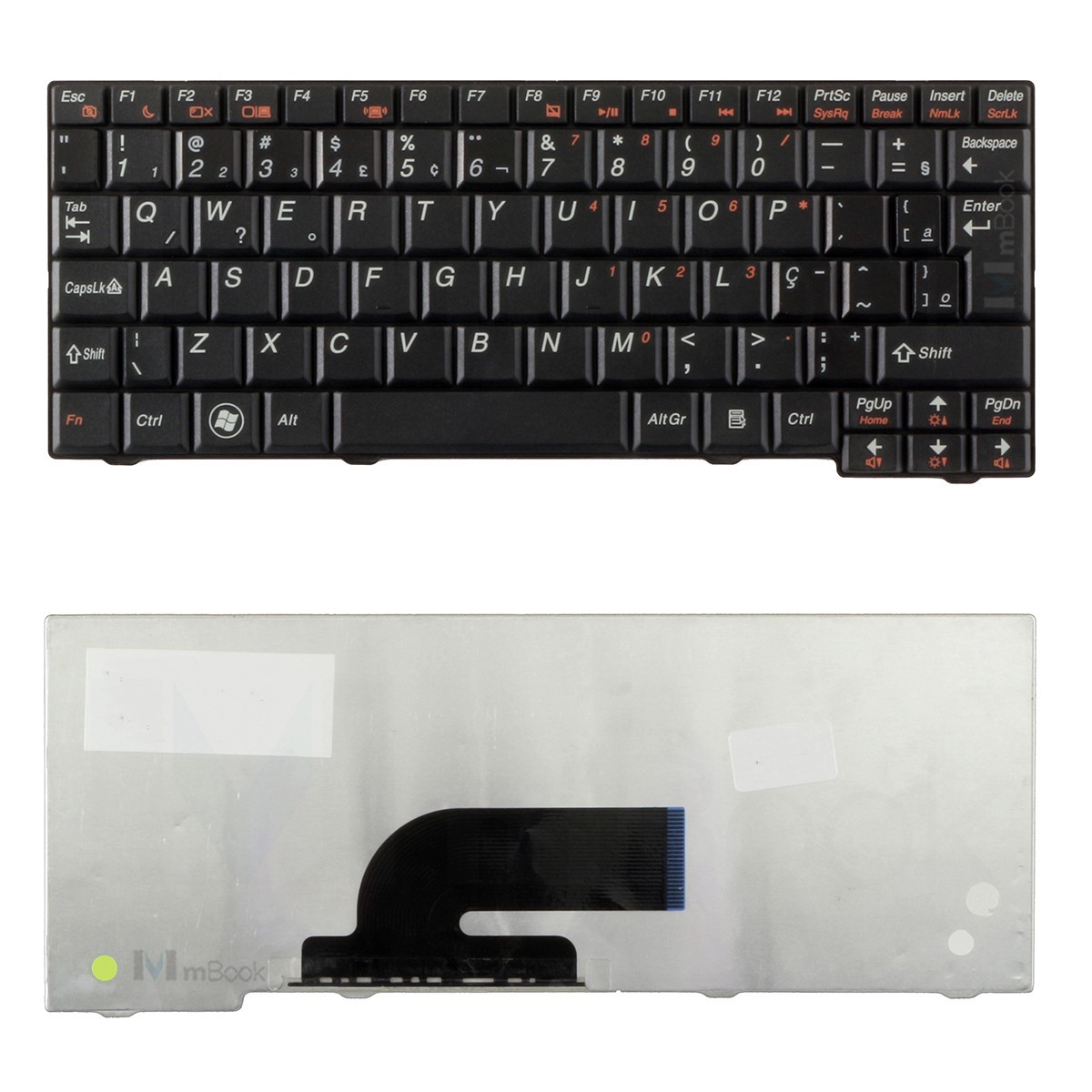Teclado para Lenovo S10-2 V103802ak1 Pk1308h3a65 Preto