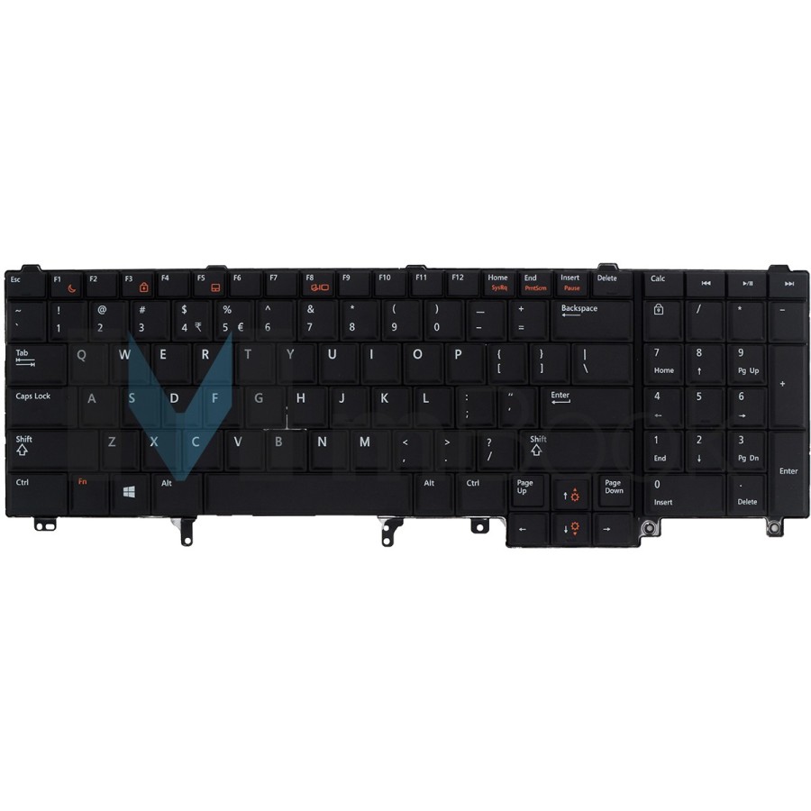 Teclado Dell Latitude MP-10H1 02PJKW 0WG3DV Padrão US