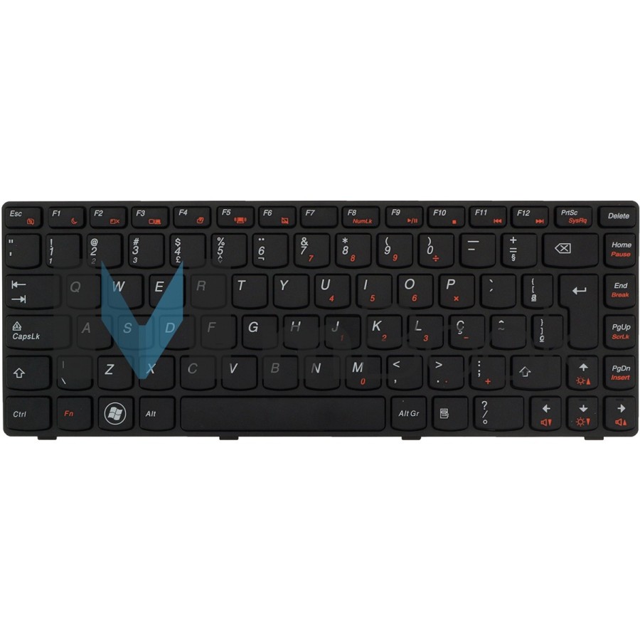 Teclado para Lenovo Ideapad 25010871 25010841 V116920ak1