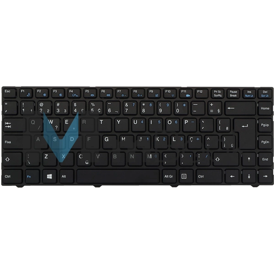 Teclado V021928gr2 82b382-fb6068 Dexbook Space Br Wifi F10