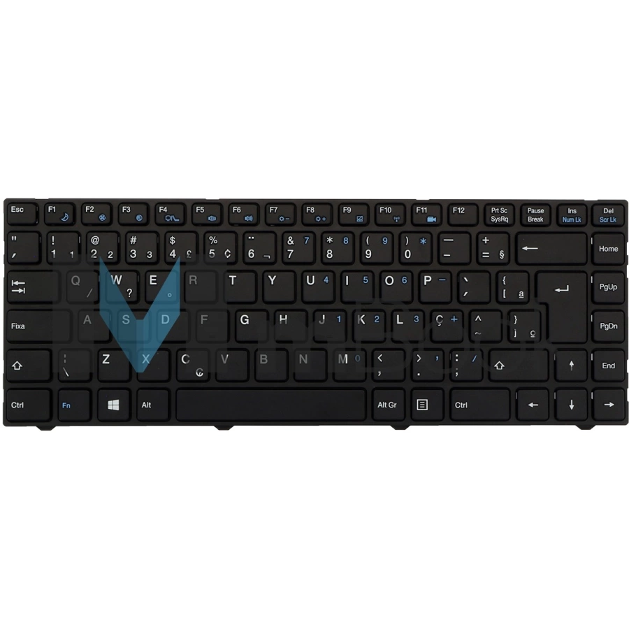 Teclado V021928gr2 82b382-fb6068 Dexbook Space Br Wifi F10