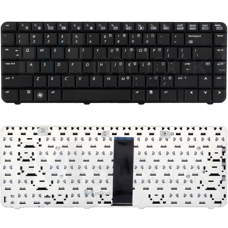Teclado para HP Compaq 486654-001 Cq50t-100 9jn8682401 Us, 