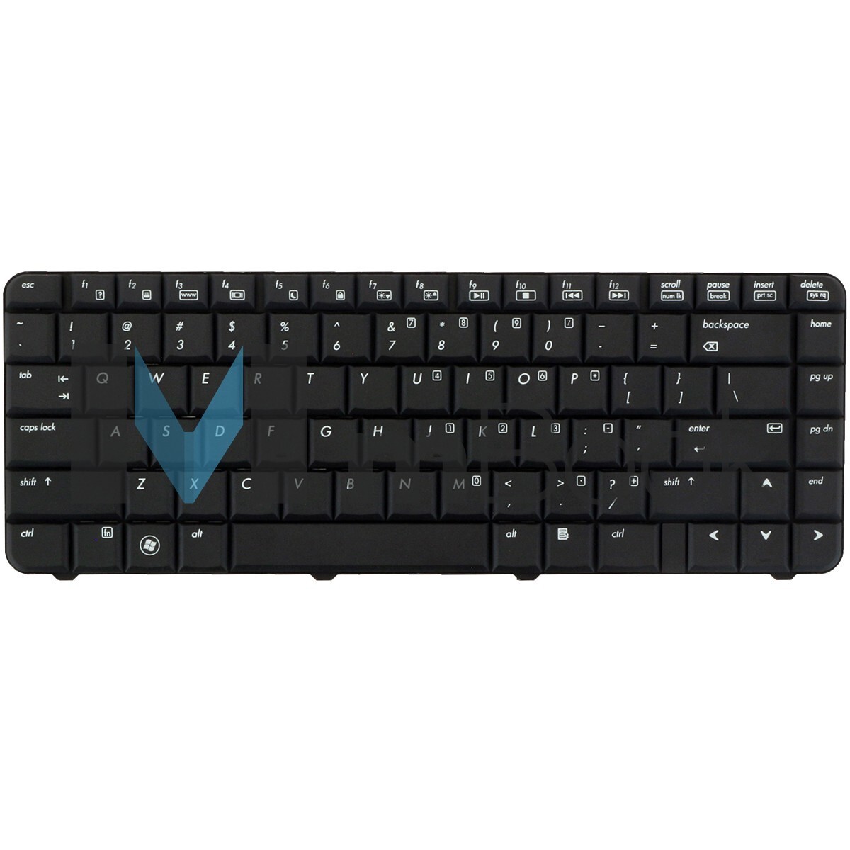 Teclado para HP Compaq 486654-001 Cq50t-100 9jn8682401 Us, 