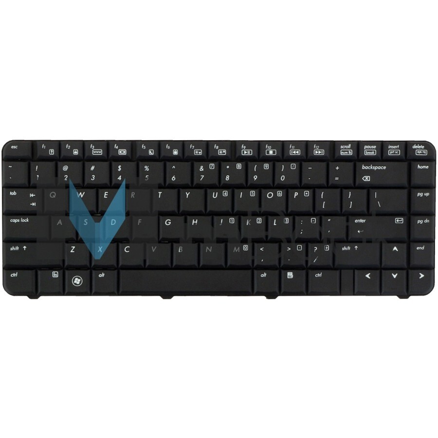 Teclado para HP Compaq 486654-001 Cq50t-100 9jn8682401 Us, 