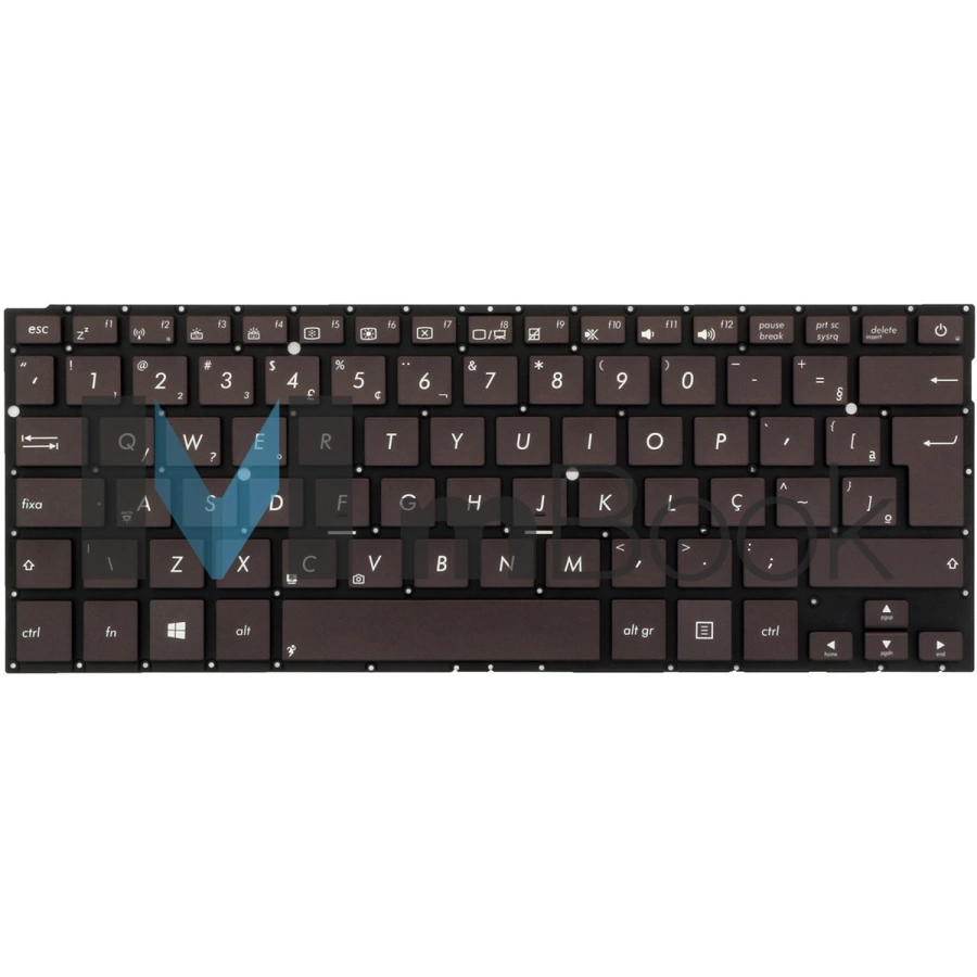 Teclado Asus Zenbook UX31A-DH71 UX32A-XB51 BR Bronze