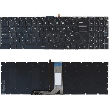 Teclado MSI GE62 2QF GE62 2QD GE62 Apache Pro PO, 