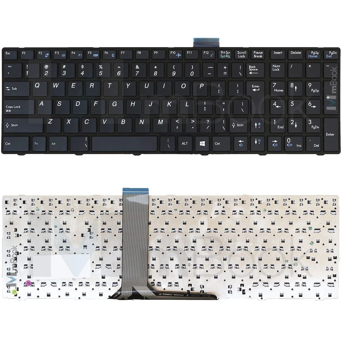 Teclado MSI GE70 0ND-453UK GE70 0ND-467XPL GE70 0ND-482FR Teclado MSI GE70 0ND-453UK GE70 0ND-467XPL GE70 0ND-482FR