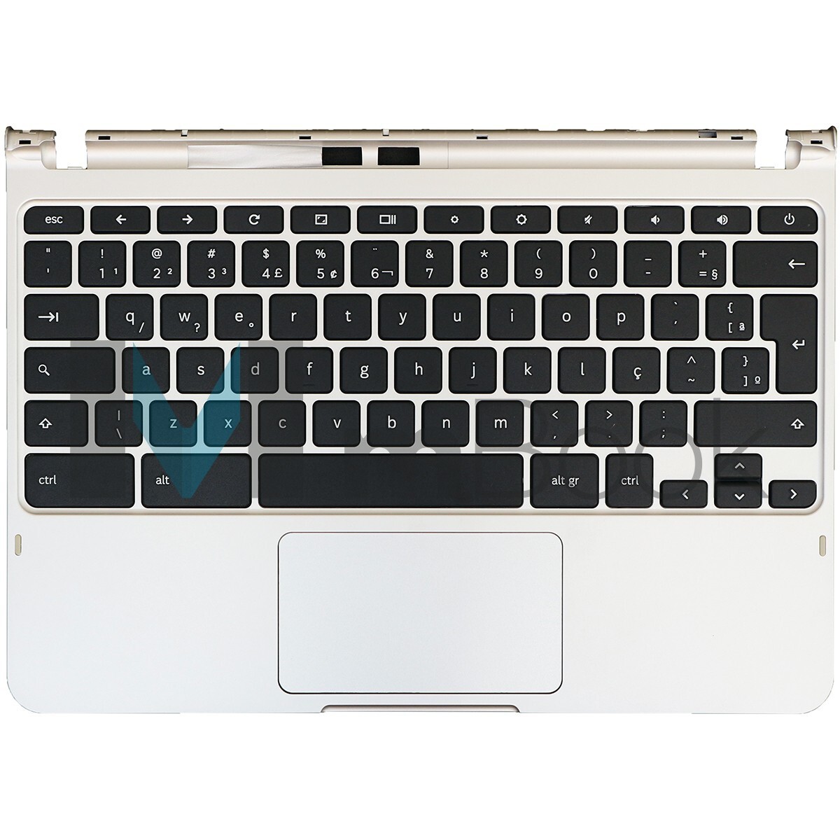 Teclado Palmrest Topcover para Samsung Xe303c12 Ba75-04171p, 