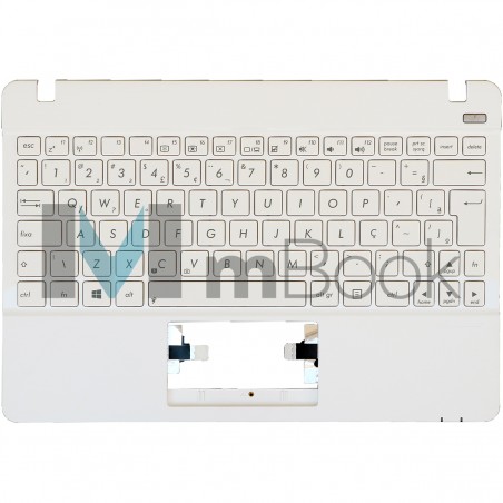 Teclado com restpad Asus Vivobook X102 X102B X102BA Branco