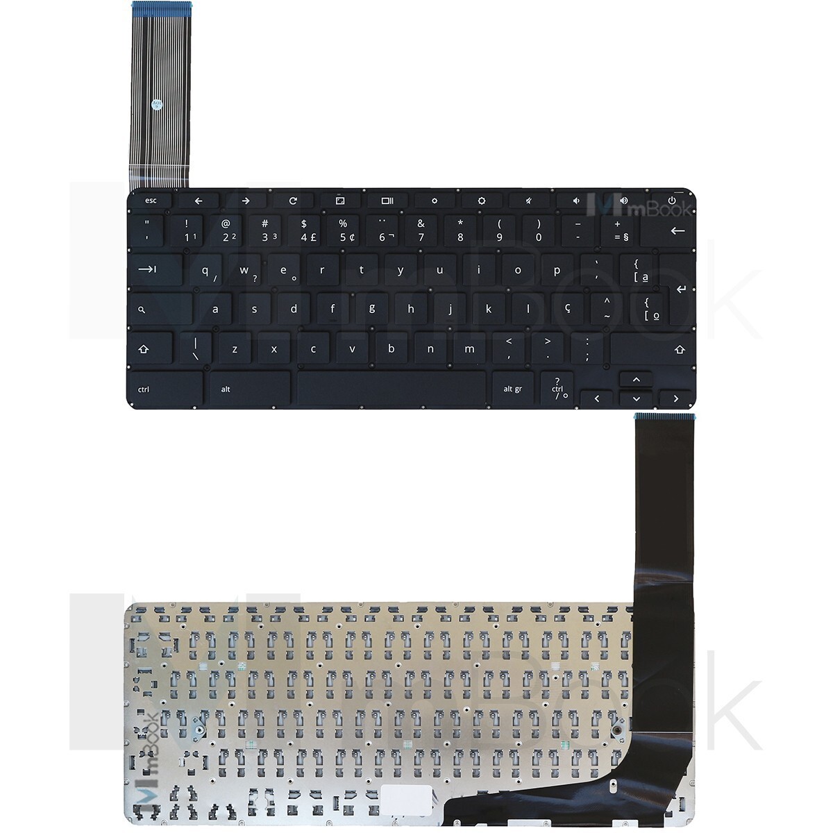 Teclado para HP Pavilion 14-ak Series 14-ak010nr Preto, 