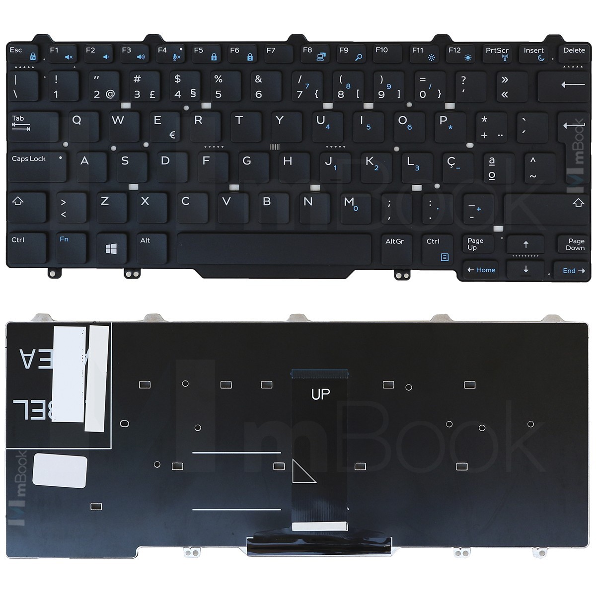 Teclado Dell Latitude 094f68 94f68 Latitude 5490 Layout Po