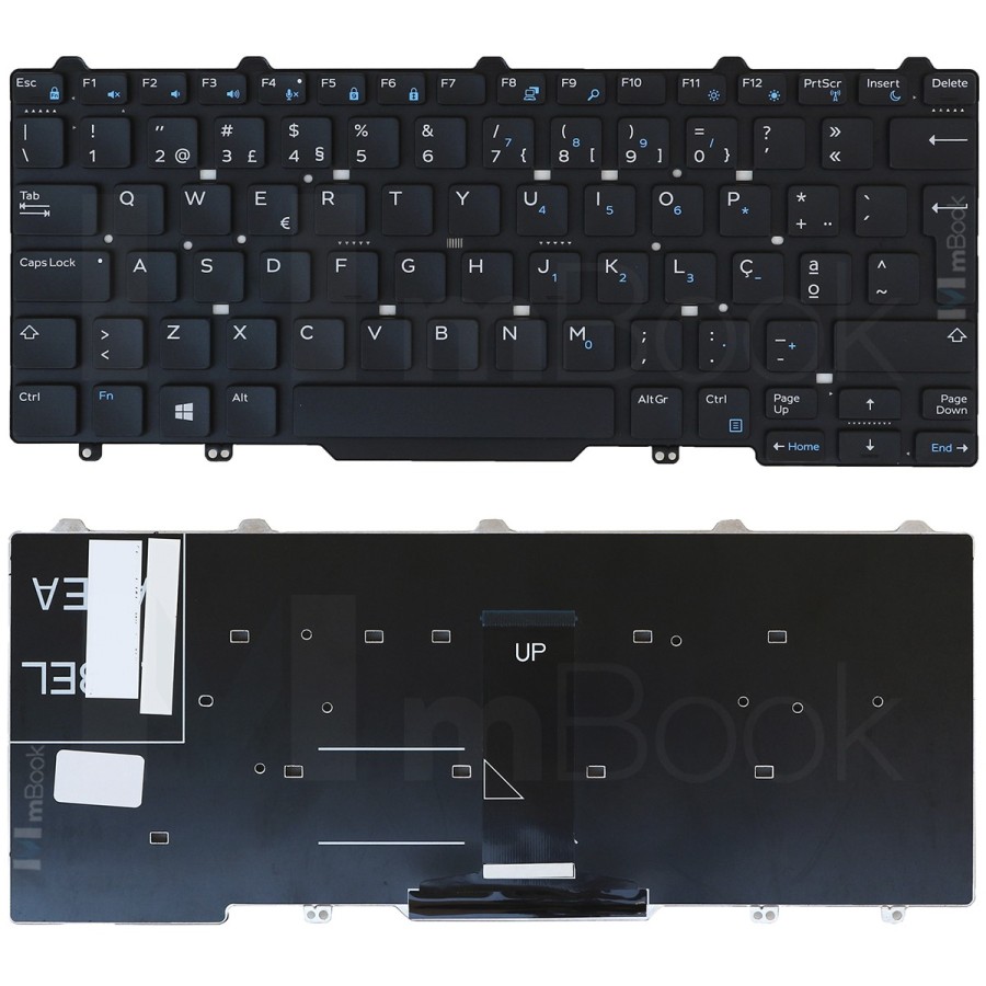Teclado Dell Latitude 094f68 94f68 Latitude 5490 Layout Po