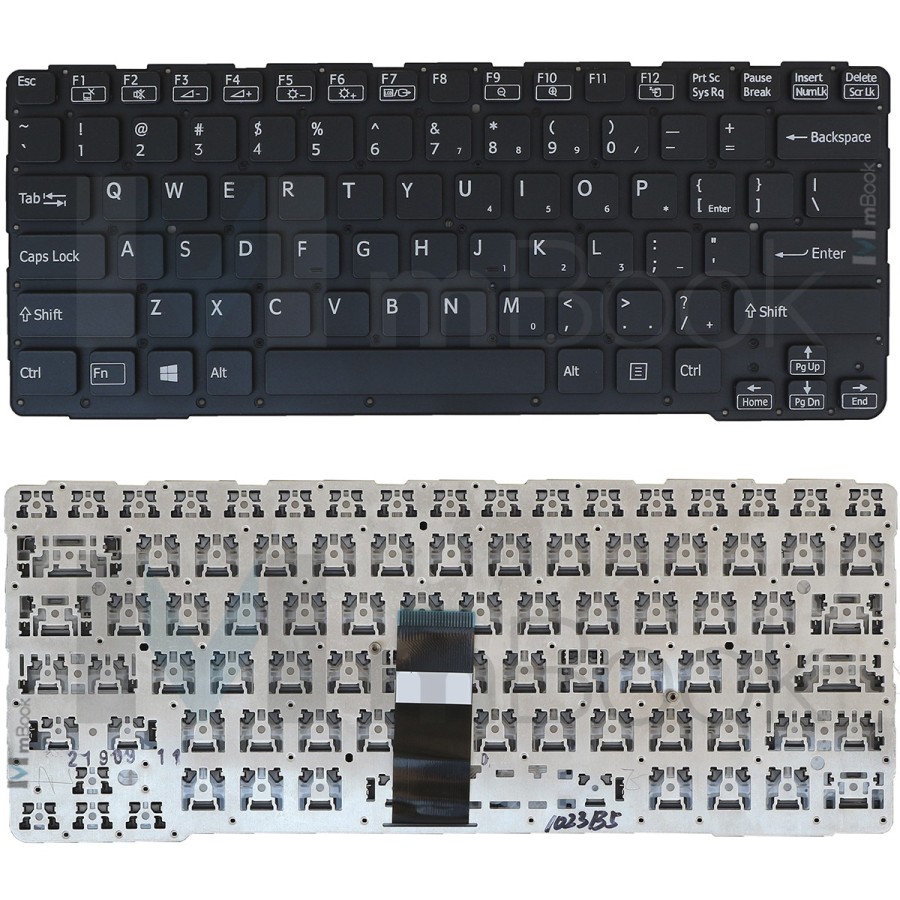 Teclado Sony Sve14a15fb8 Sve14ae13x Preto Us