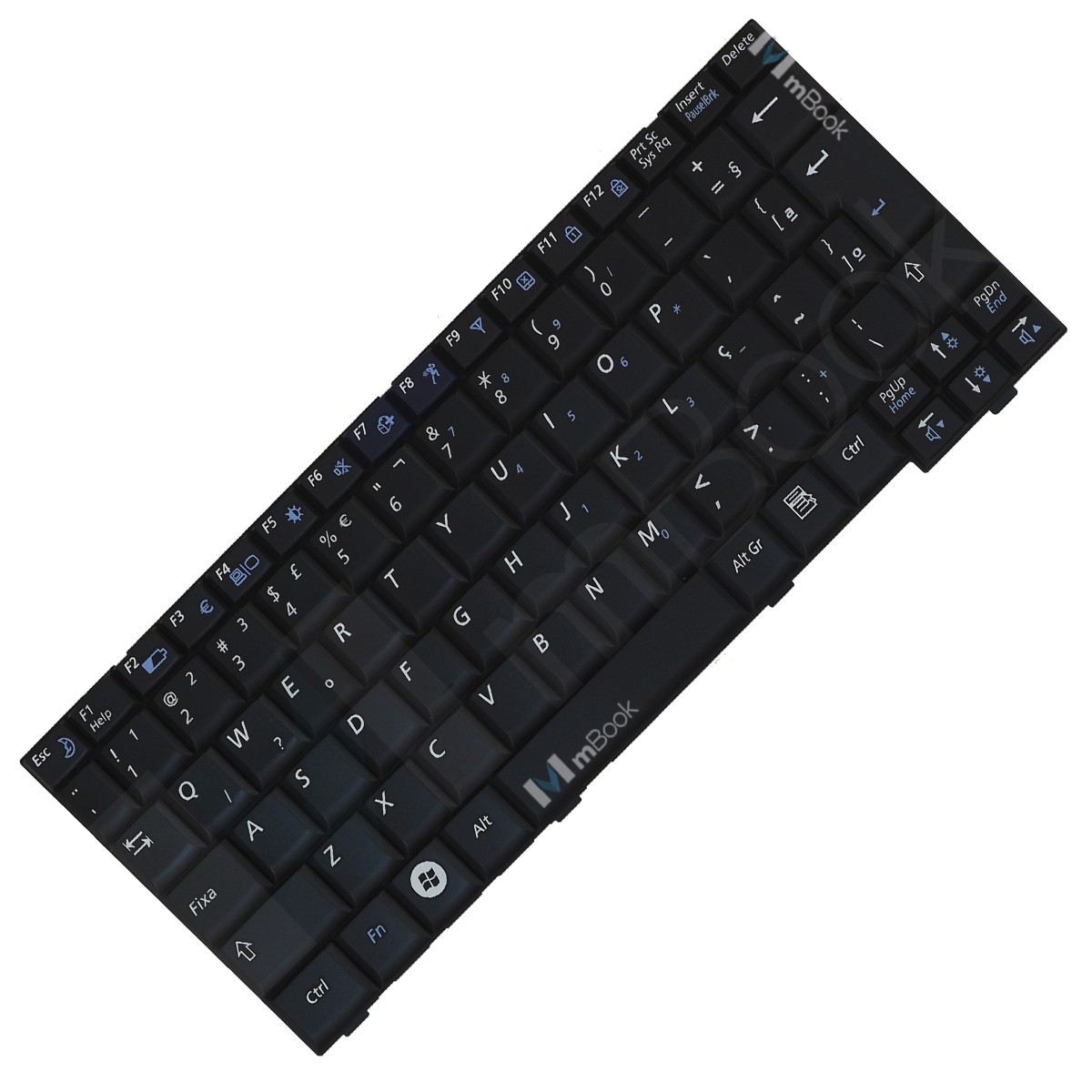 Teclado para Samsung Nc10 Nd10 M138 N140 N140 Nc310 N135 Br, 