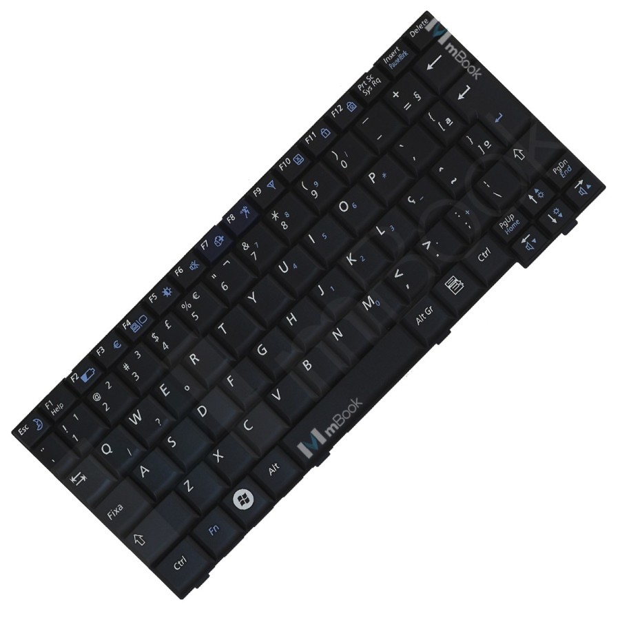 Teclado para Samsung Nc10 Nd10 M138 N140 N140 Nc310 N135 Br, 