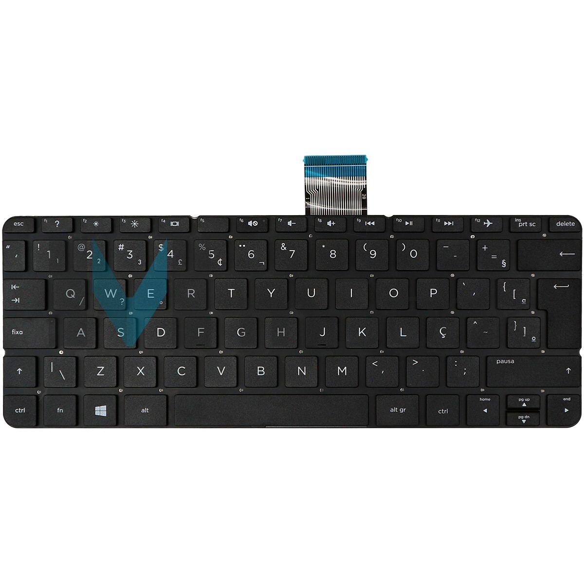 Teclado Notebook 2 Em 1 Touch para HP 11-n026br Br, 