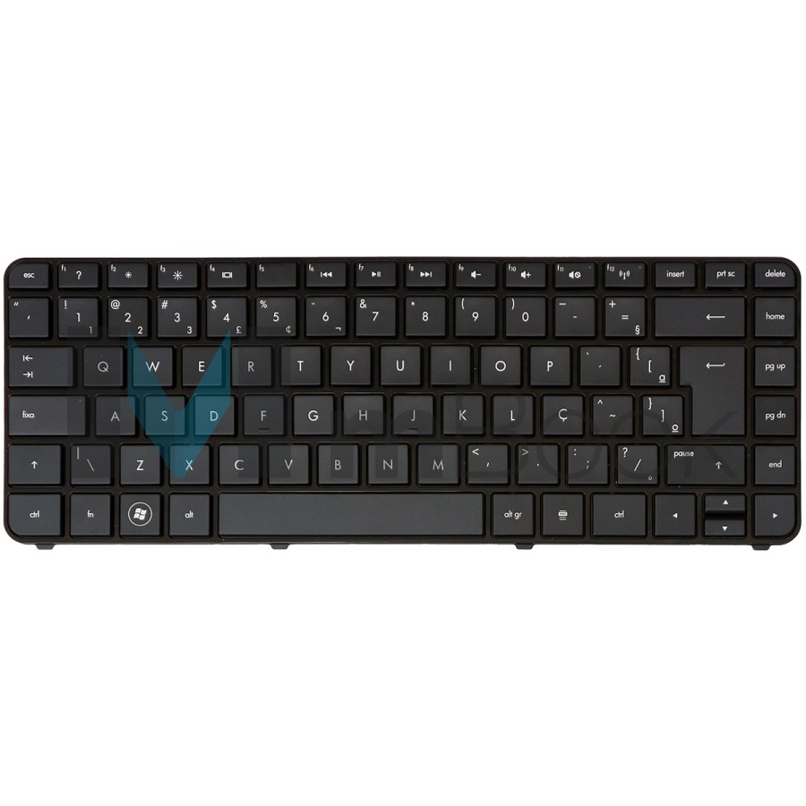 Teclado Hp Pavilion Dv4-3000 DV4-4000 Br Com Moldura