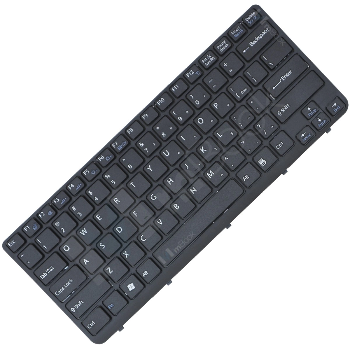 Teclado Sony Vaio Sve14117gnb Sve14117gn US Trava 0,6cm Teclado Sony Vaio Sve14117gnb Sve14117gn US Trava 0,6cm
