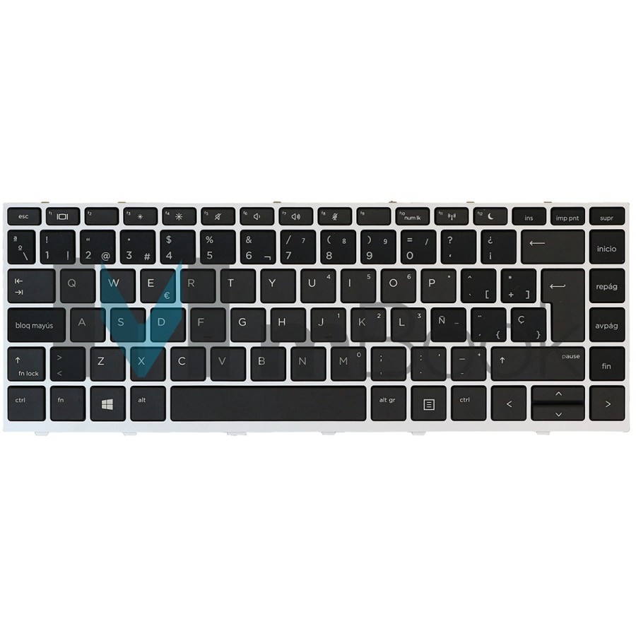 Teclado HP l00736-dh1 9z.neesv.11n nsk-xj1sv Espanhol Teclado HP l00736-dh1 9z.neesv.11n nsk-xj1sv Espanhol