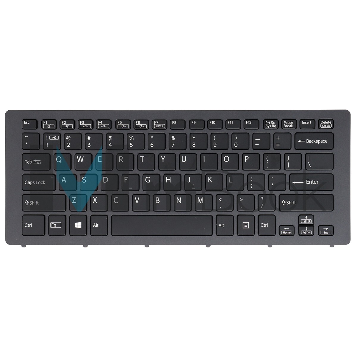 Teclado Sony Vaio 149264921us Svf15n25cxb Aefi3u000103a Us, 