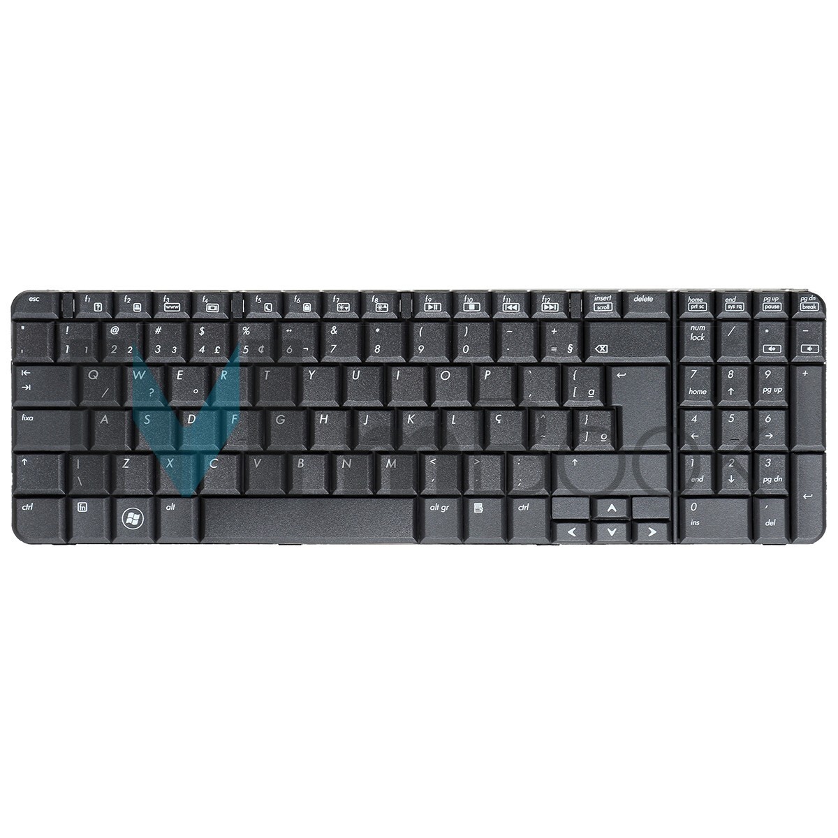 Teclado para HP Compaq 532818-001 Cq61-227tx 9j.n0y82.601 Br, 