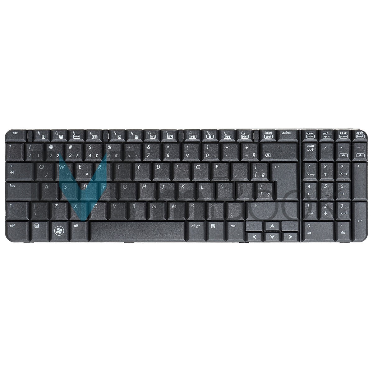Teclado para HP Compaq 532818-001 Cq61-227tx 9j.n0y82.601 Br, 