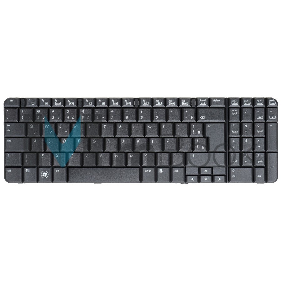 Teclado para HP Compaq 532818-001 Cq61-227tx 9j.n0y82.601 Br, 