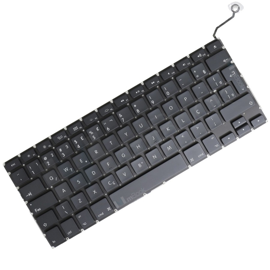 Teclado compatível com Apple Macbook A1286 Layout BR Ç