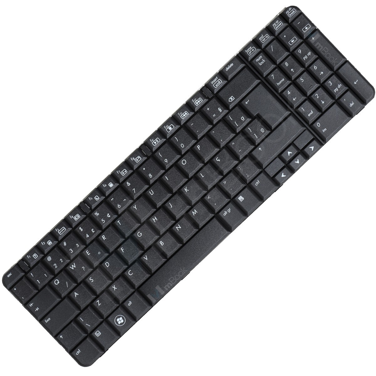 Teclado HP Compaq CQ61-410US CQ61-134TU BR Teclado HP Compaq CQ61-410US CQ61-134TU BR