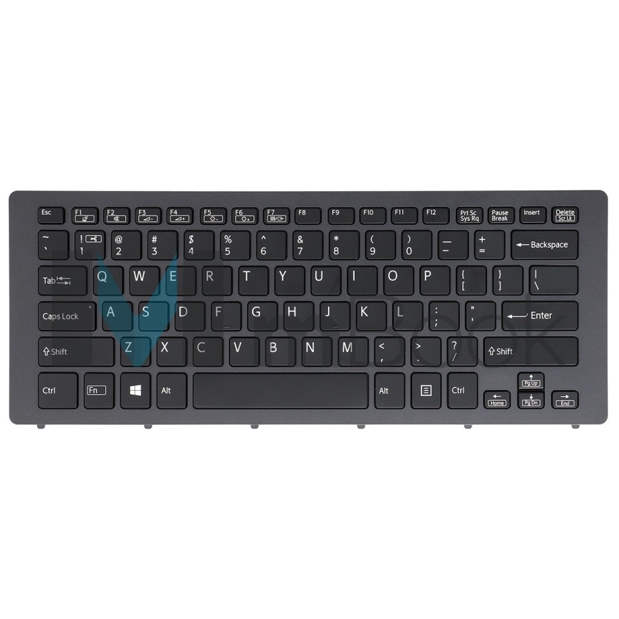 Teclado Sony Vaio SVF15N17CXB SVF15N2ACXB SVF15N18PXB US