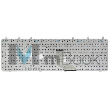 Teclado para HP Dv7-1002xx Dv7-1003ea Dv7-1003el Prata BR, 