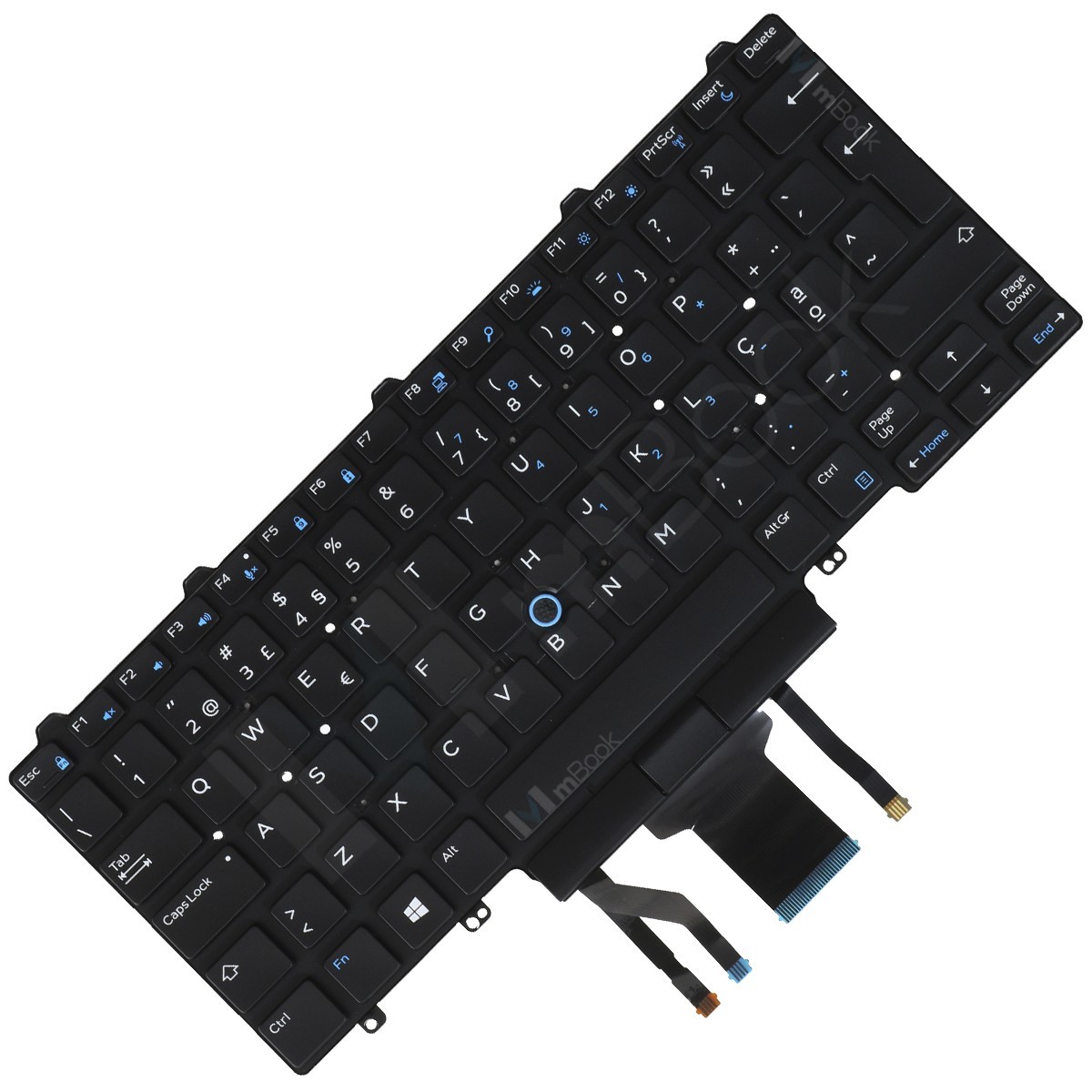 Teclado Dell Latitude 3340 E5450 E7450 Po Com Tecla Do Mouse