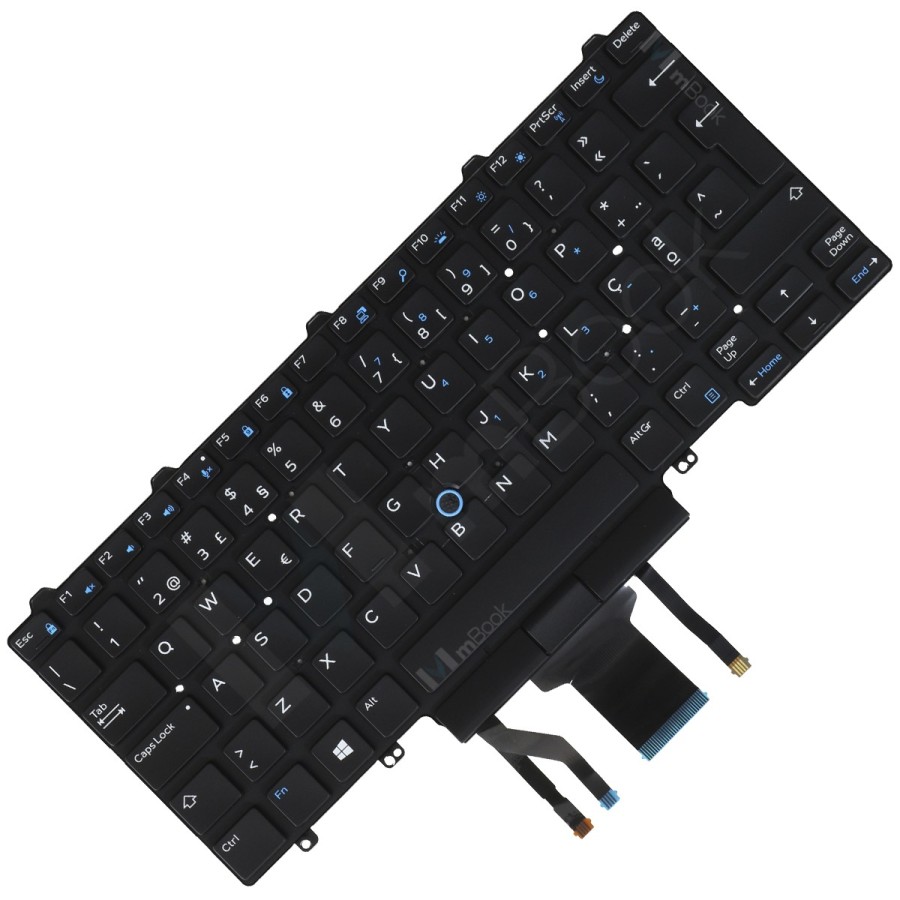 Teclado Dell Latitude 3340 E5450 E7450 Po Com Tecla Do Mouse
