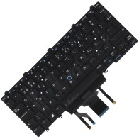 Teclado Dell Latitude 3340 E5450 E7450 Po Com Tecla Do Mouse Teclado Dell Latitude 3340 E5450 E7450 Po Com Tecla Do Mouse