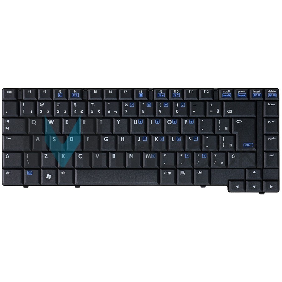 Teclado para HP Compaq 6510b 6515b C6515b Br Com Ç, 