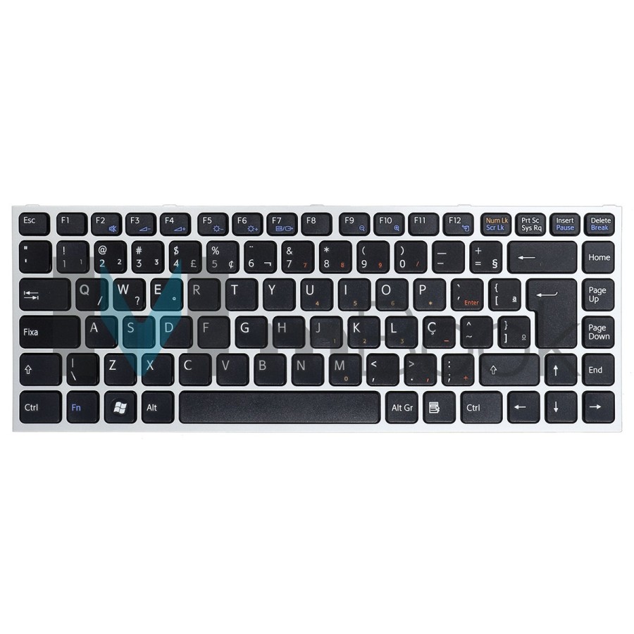 Teclado para Sony Vaio 1-487-686-21 148768621 9J.N0U82.K0L