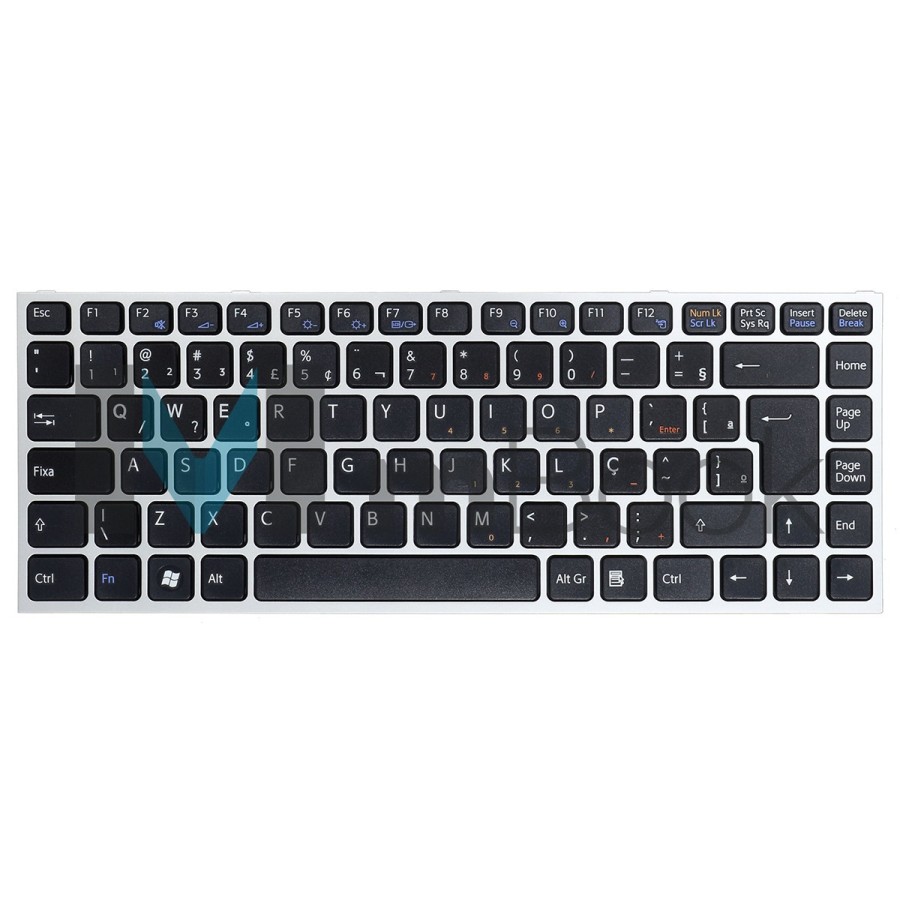 Teclado para Sony Vaio 1-487-686-21 148768621 9J.N0U82.K0L