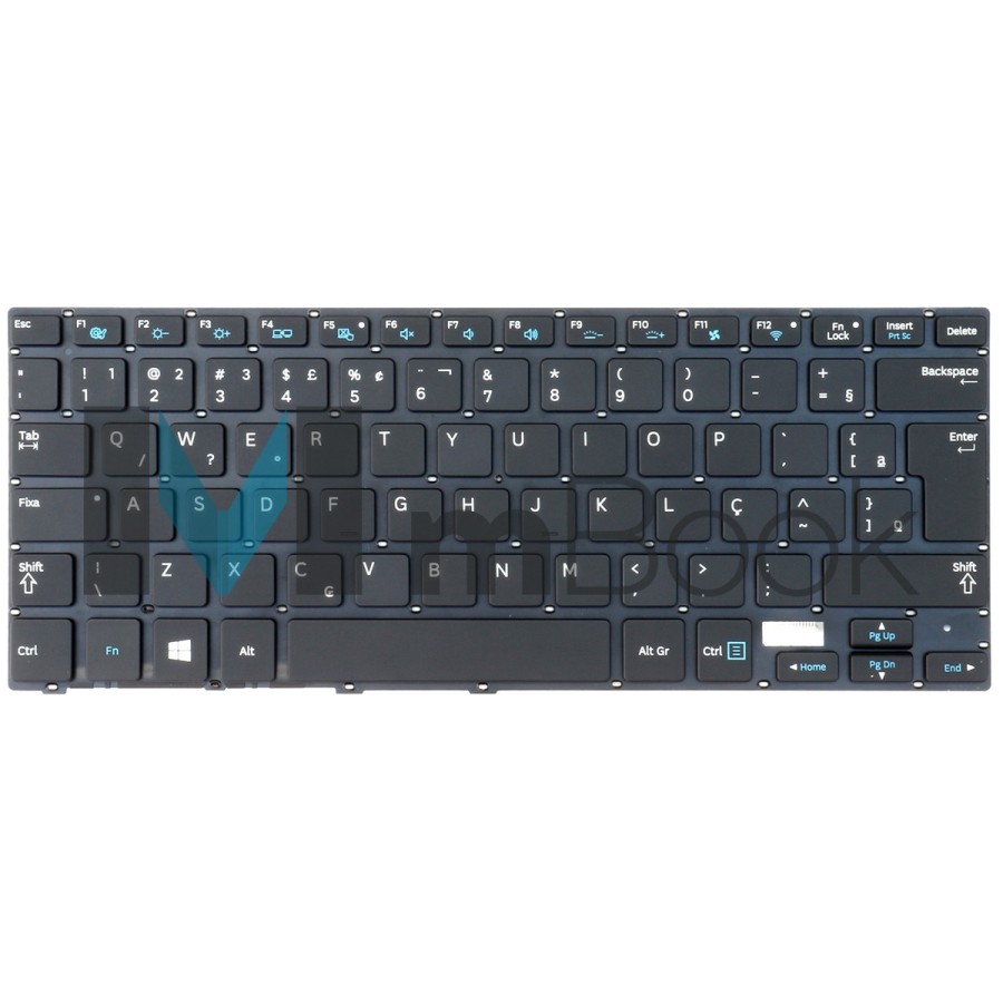 Teclado para Samsung np730u3e np740u3e