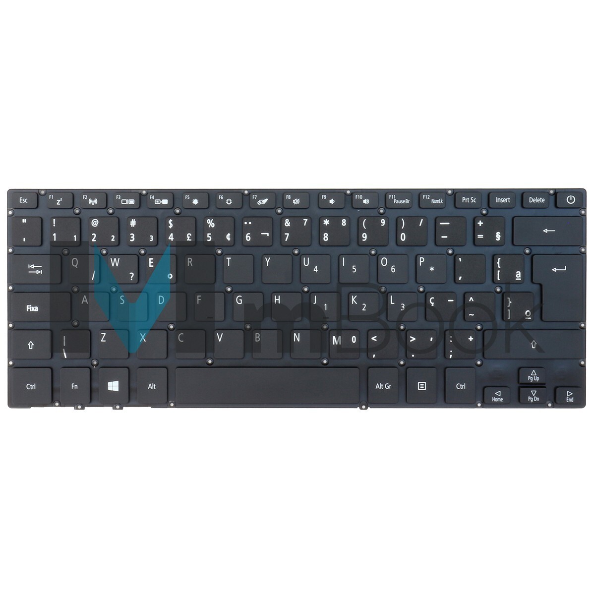 Teclado para Acer nki131s04z70100001ks01 aezdsb00010, 