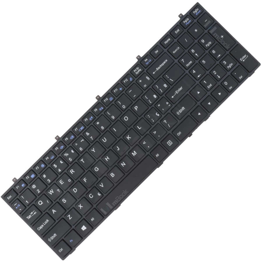 Teclado para Avell MP-13H83USJ4309 6-80-W67C0-010-1 Com Led