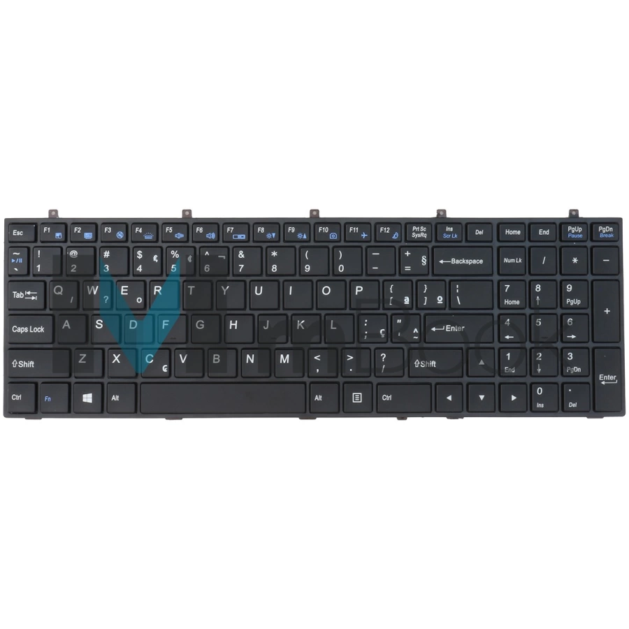 Teclado para Avell MP-13H83USJ4309 6-80-W67C0-010-1 Com Led