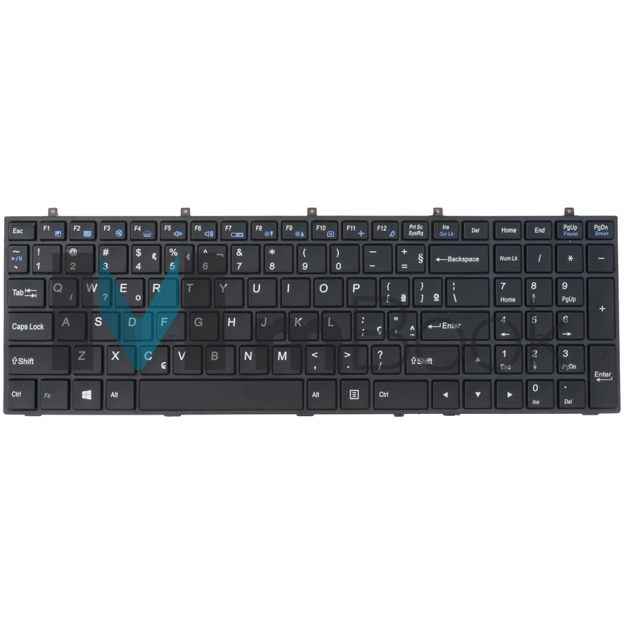 Teclado para Avell MP-13H83USJ4309 6-80-W67C0-010-1 Com Led