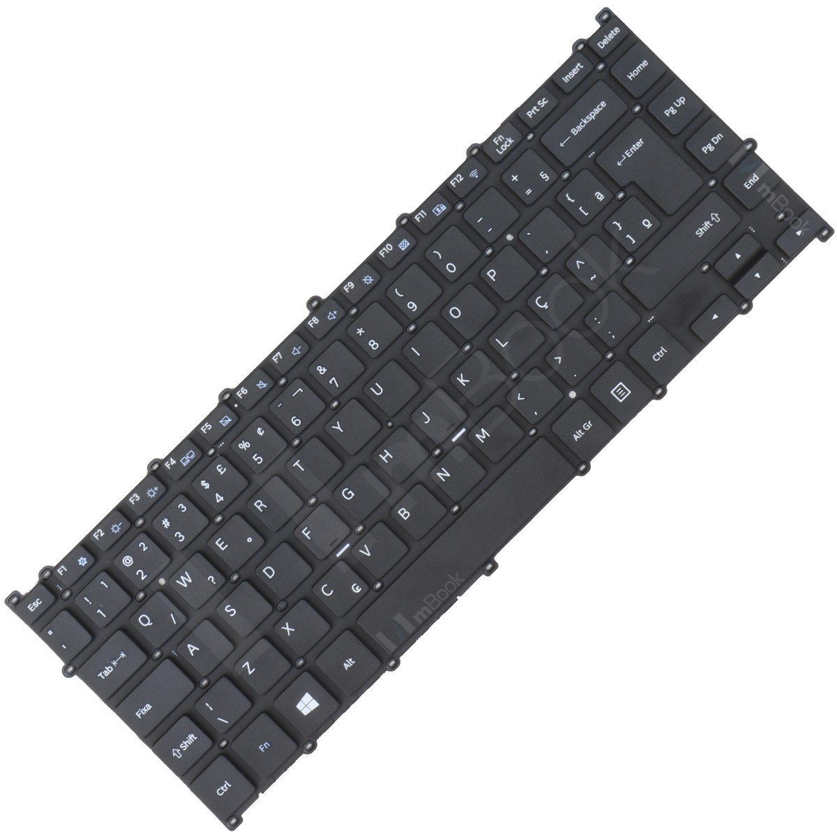 Teclado Para Samsung X35 Np340xaa-kw3br Preto, 