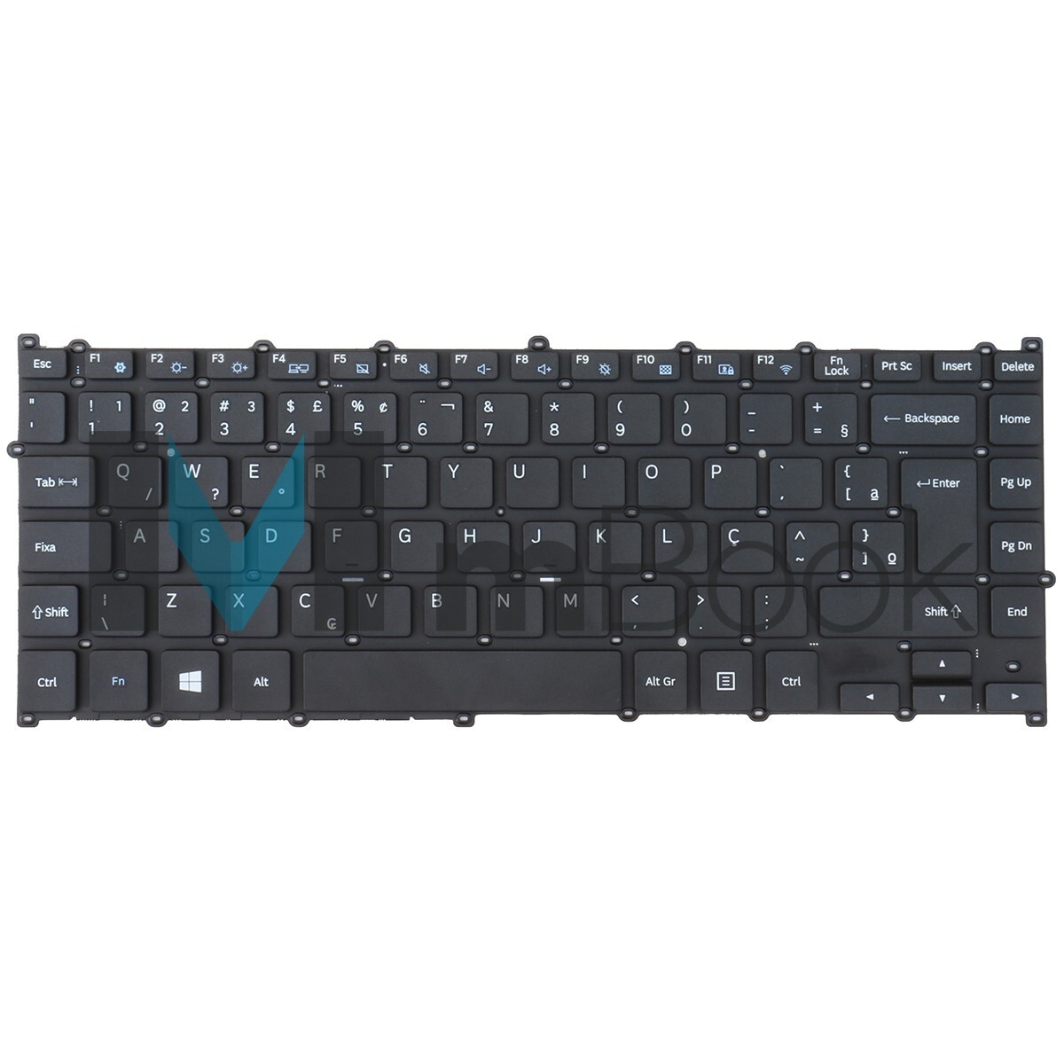 Teclado Para Samsung X35 Np340xaa-kw2br Preto, 