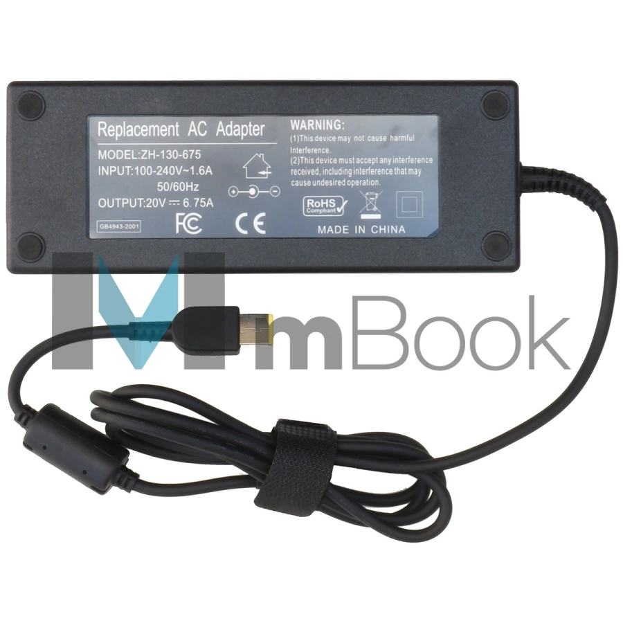 Fonte para Lenovo 45N0358 4X20E50562 20V 6.75A 135W